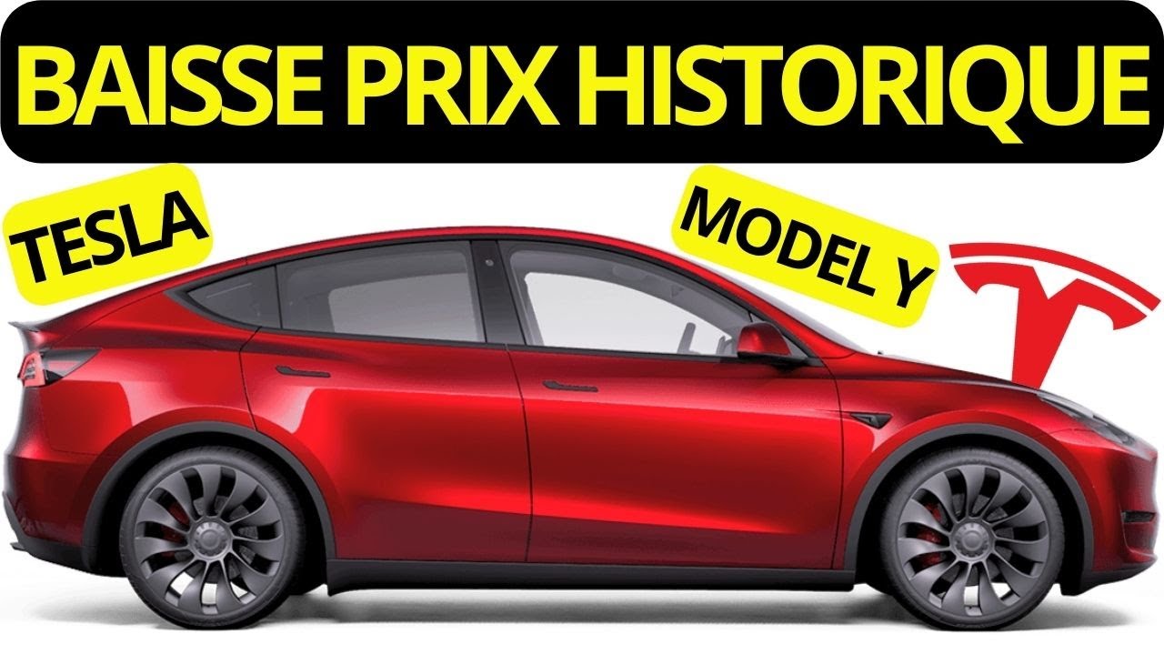 TESLA MODEL Y : BAISSE DU PRIX HISTORIQUE (DU JAMAIS VU) 