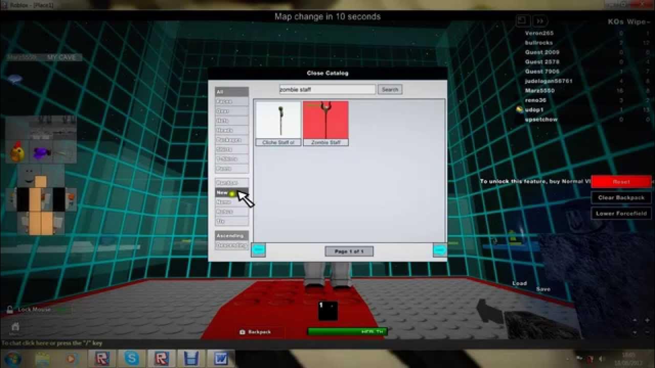 ROBLOX catalog heaven NPC tool glitch YouTube