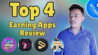 Top 4 Earning Apps Review | My Journey &amp; Payout to GCash