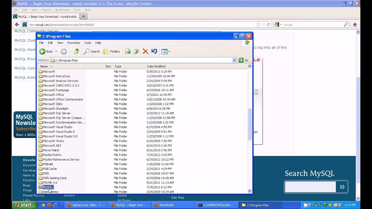 MySQL Installation - YouTube
