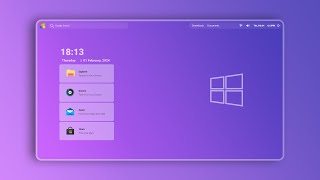 Windows 11 X Desktop Ui 2024