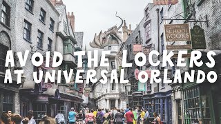 How to Avoid Lockers at Universal Orlando | Universal Orlando Ride Lockers