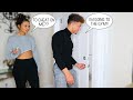 Getting FULLY DRESSED For The GYM Prank On Girlfriend!! | Montana & Ryan