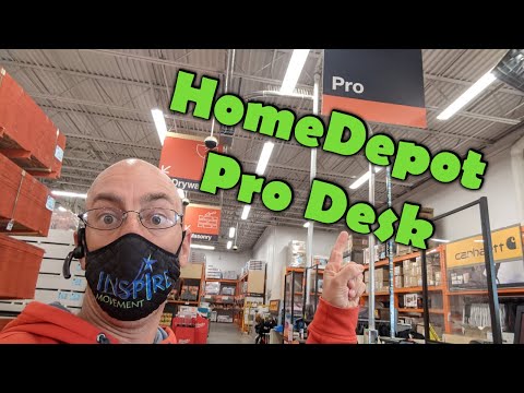 Why do we love using the Pro Desk at The Home Depot?