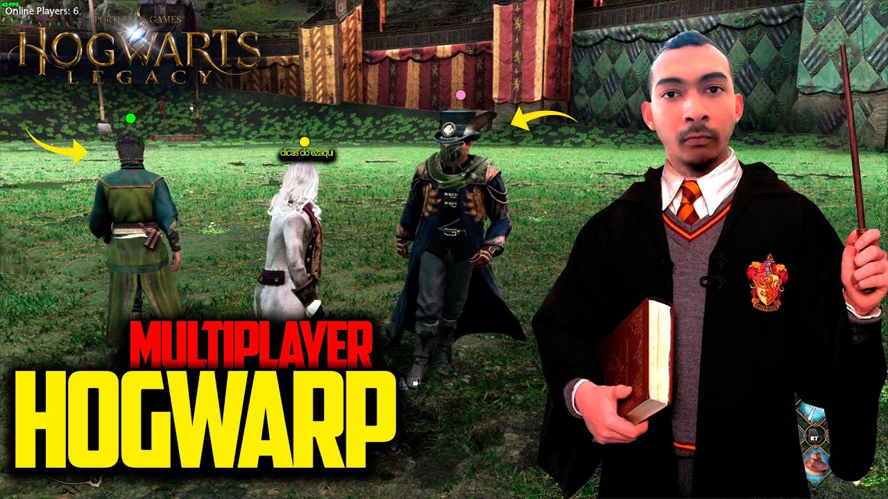 Jogo Multiplayer Hogwarts Legacy Revelado 