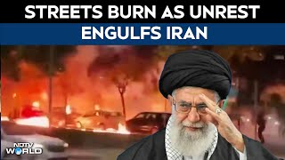 Streets Burn As Unrest Engulfs Iran, Massive Crowds Flood Tehran