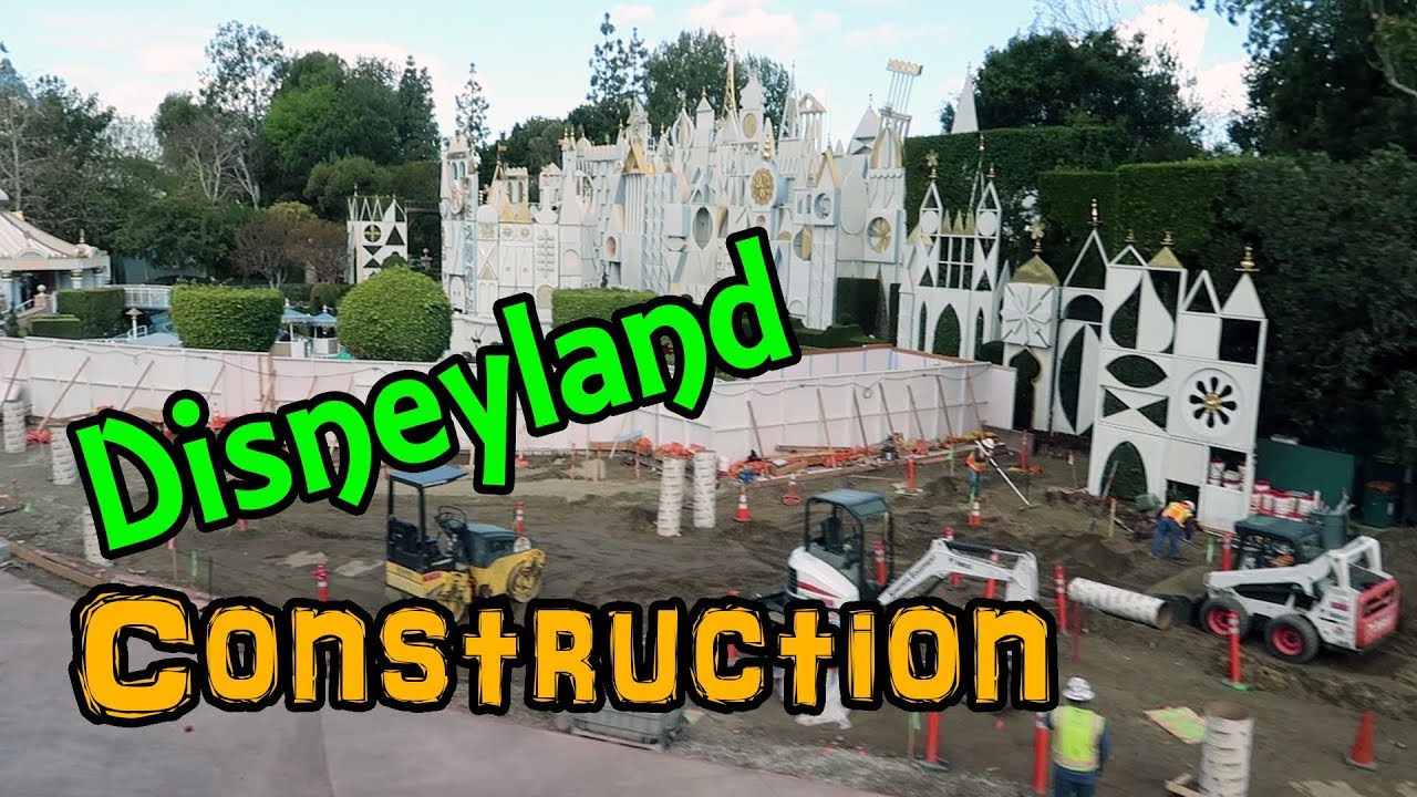 Disneyland Construction Update 2018 Main Street Bricks YouTube