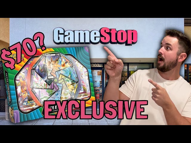 Pokemon Trading Card Game: Eevee V Premium Collection GameStop Exclusive