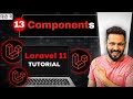 Laravel 11 tutorial in Hindi #13 Components