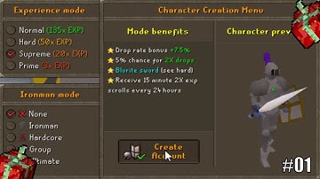 ALREADY MAKING INSANE PROGRESS! | From Scratch #01 | $150 GIVEAWAY | RUNEX RSPS