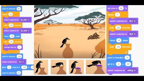 S2-L3: Thirsty Crow Story making in Scratch (coding)