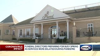 Funeral directors preparing for busy spring as services were delayed during pandemic