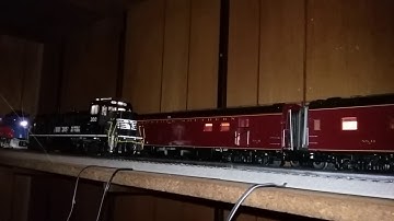 MTH NS OCS Train meeting Lionel Vision Line NS Genset