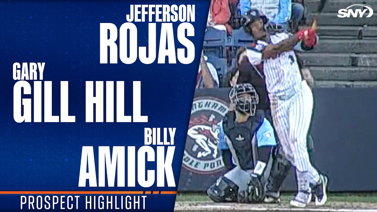 Jefferson Rojas, Gary Gill Hill, Billy Amick | Mets Prospect Highlights