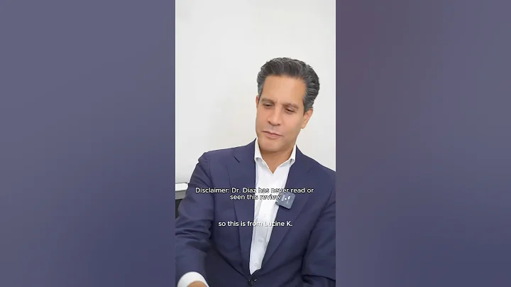 Dr. Diaz reads a 5-star review 🌟