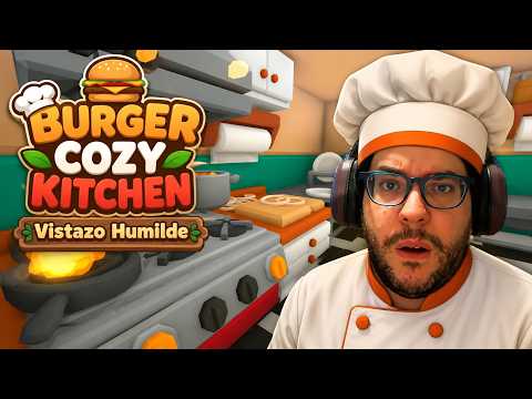 WHO WANTS A BURGER DROPPED 5 TIMES ON THE FLOOR? THE GAME! BURGER COZY KITCHEN HUMBLE FIRST LOOK