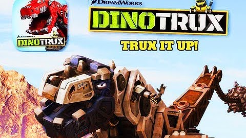 Dinotrux: Trux It Up! (DreamWorks) Trailer iOS / Android - HD Gameplay