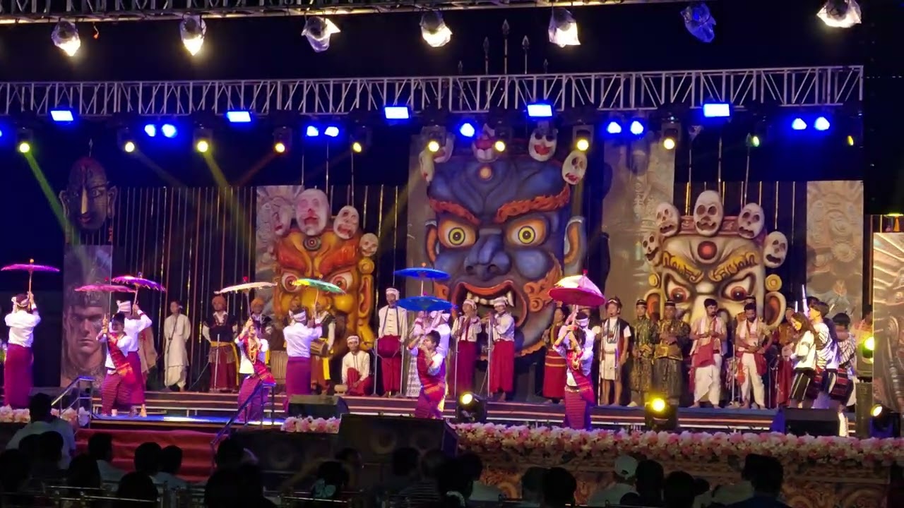 Tripura" Sun rises" fog dance on Octave culture programme 25 March 2025