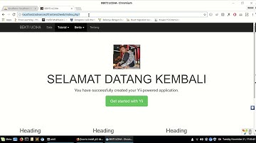 CARA MUDAH MEMBUAT CRUD YII2 LEWAT GII