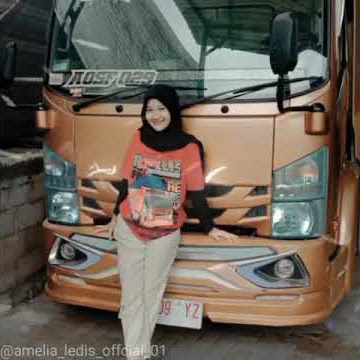 story wa dek amel ledis truck