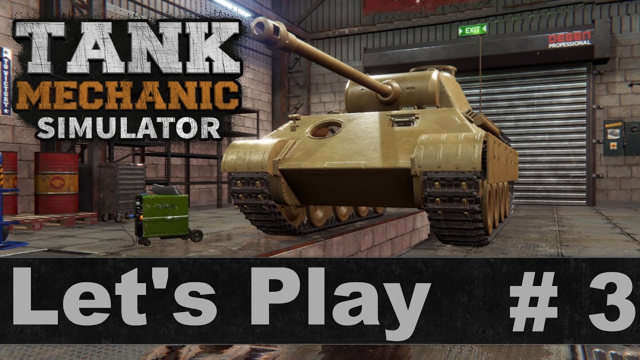 tank mechanic simulator letsplay