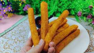 Potato cheese sticks! Easy recipe with 5 ingredients only