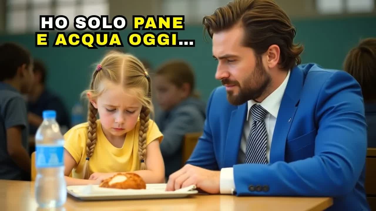 BAMBINA POVERA DERISA PER PANE E ACQUA A PRANZO… FINCHÉ IL MILIONARIO SI SEDE ACCANTO A LEI