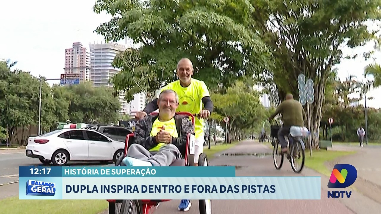 César e Afonso inspiram com trajetória em maratonas regionais