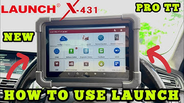 2025 How To Use Launch X431 Pro TT Diagnostic Pairing To Car Full Scan & Clear