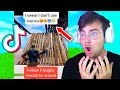 REACTING to TikTok Fortnite Montages... (he's CHEATING?)