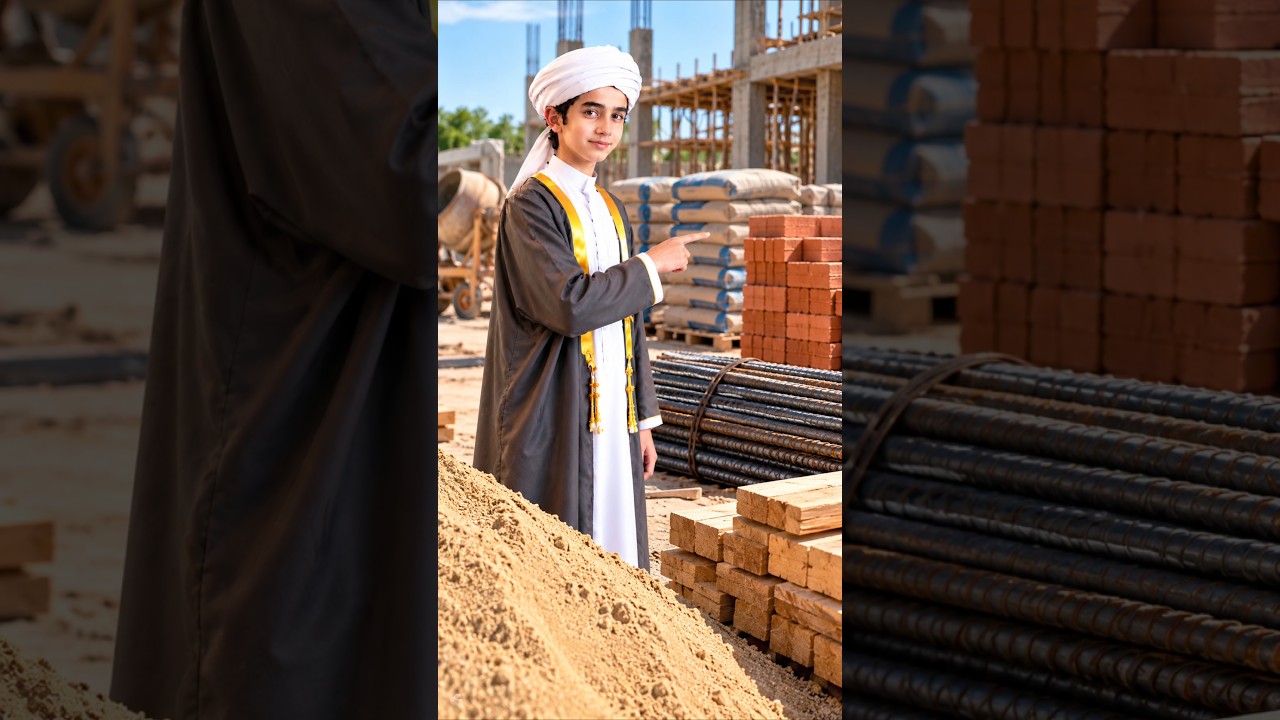 Learn Construction Materials in Arabic 🧱 | Arabic Vocabulary#shorts #learnarabic