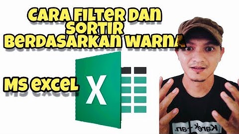 CARA SORT DAN FILTER DATA DI EXCEL