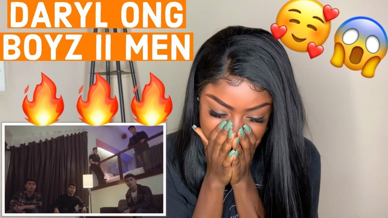 DARYL ONG BOYZ II MEN MEDLEY *BEST REACTION*