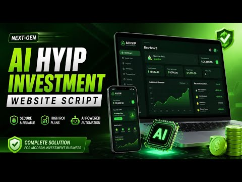 Create your Own Ai Investment Website With Admin Panel l Auto Earning Script