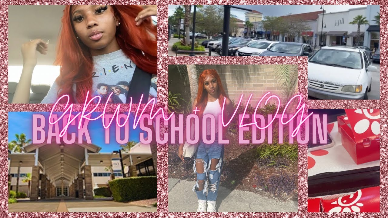 Grwm first day of school college edition youtube