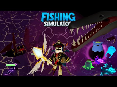 Spending my weekend void storming (Fishing Simulator) ROBLOX