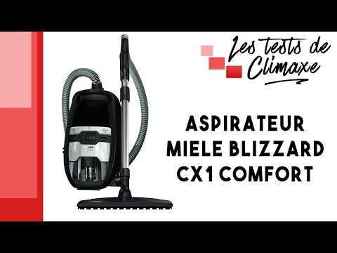 Test d'un aspirateur sans sac Miele Blizzard CX1 Comfort (nouveauté 2016 - 2017)