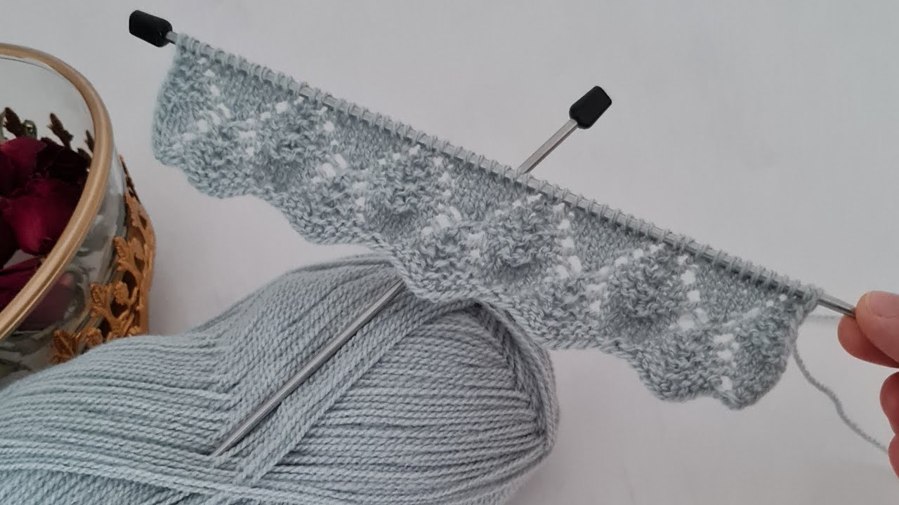 Легко сделать образы Olay ✅️ Простая модель вязания жилета двумя спицами для шали