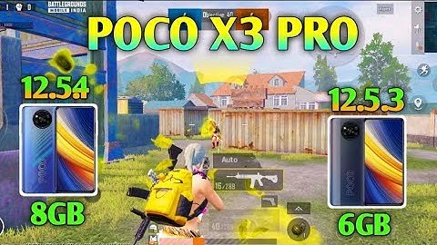 POCO X3 PRO MIUI 12.5.4 VS 12.5.3 6GB VS 8GB