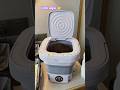 😍 QUE AMOR!!! ESSA MINI MAQUINA DE LAVAR ROUPA PORTÁTIL MODERNA DOBRÁVEL BIVOLT #viral #fypシ