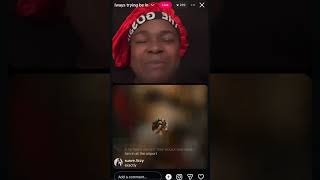 Tommythegossip& shamar live saying exclusive and his friend erecka is going down ☕️👀