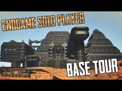Endgame Solo Player Pyramid Sith/Harkonnen Base - Narrated Tour ~ Dune Awakening