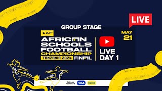 African Schools Football Championship 2024 Day 1 (Group Stage)