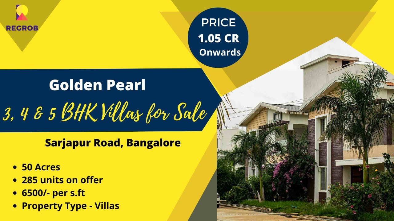 Golden Pearl ☎ 9870312902 3, 4 and 5 BHK Villas For Sale in