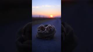 Policeman Rescues Puppies Seconds Before Tornado Destroys Them