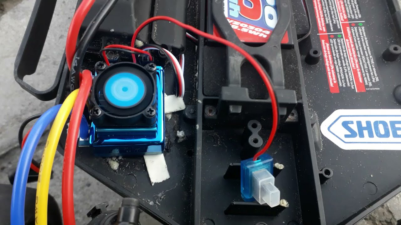 new 120 amp esc test run in slash 2wd