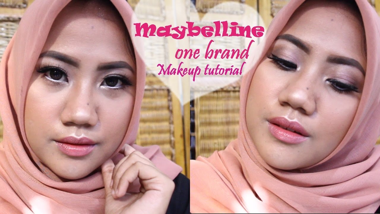 One Brand Makeup Tutorial MAYBELLINE Bahasa Indonesia Regina