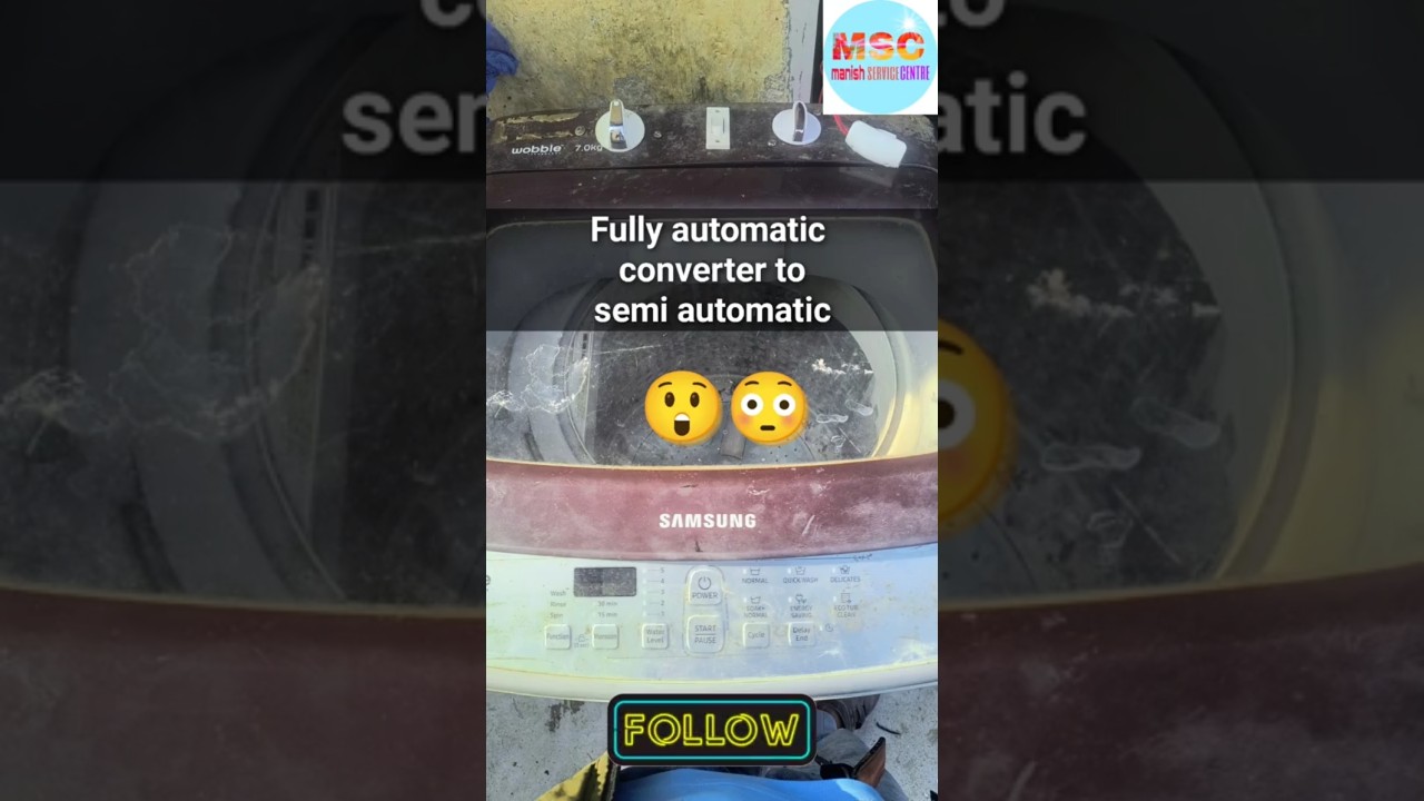 Fully Automatic Washing Machine Ko Semi Automatic Kaise Banaye | Costly PCB Ka Sasta Solution