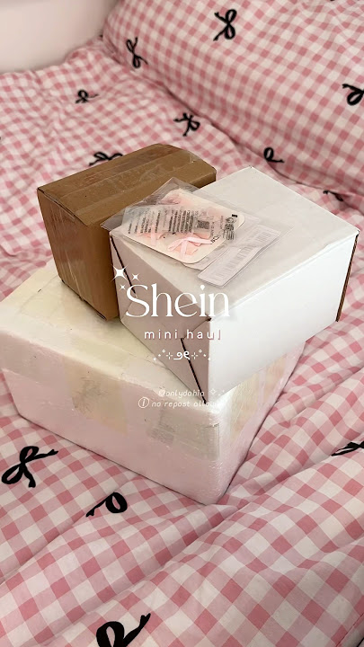 cute shein haul 🎀 #shein #unboxing #haul #sheinhaul #shein #sheinforall #shortvideo