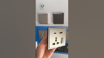 Bộ ổ cắm đa năng kèm ổ cắm USB và type C có công tắc Simon i7 70E7253-61. Liên hệ: 0889389536 #ocam
